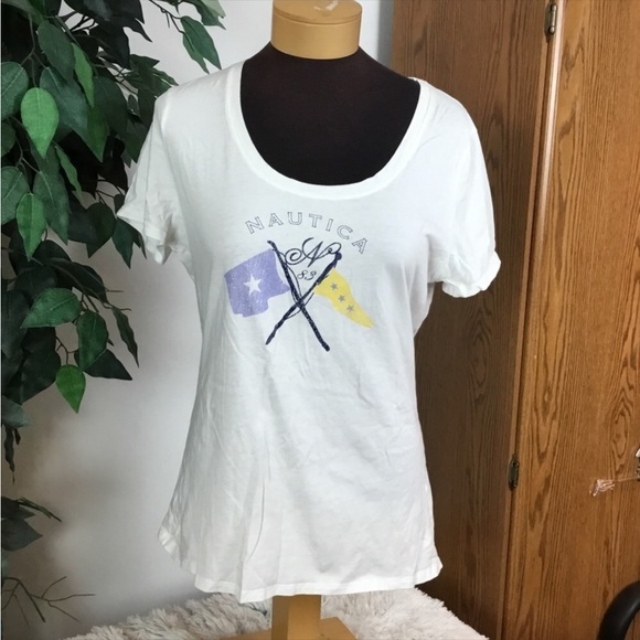 Nautica XL sleepwear short sleeve tee
Small spot on sleeve (refer to pho… - Picture 1 of 10